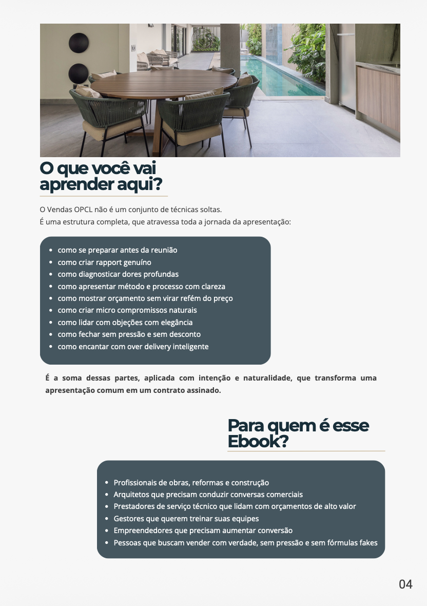 O que você vai aprender no roteiro